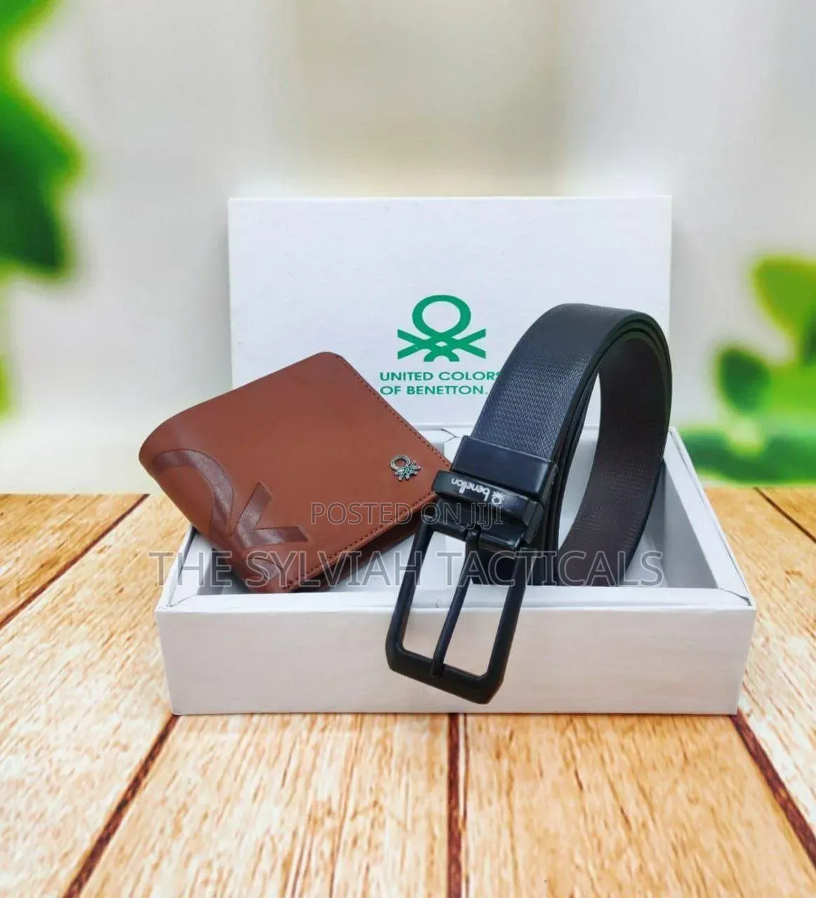 Mixed Brands Belt Wallet Sets