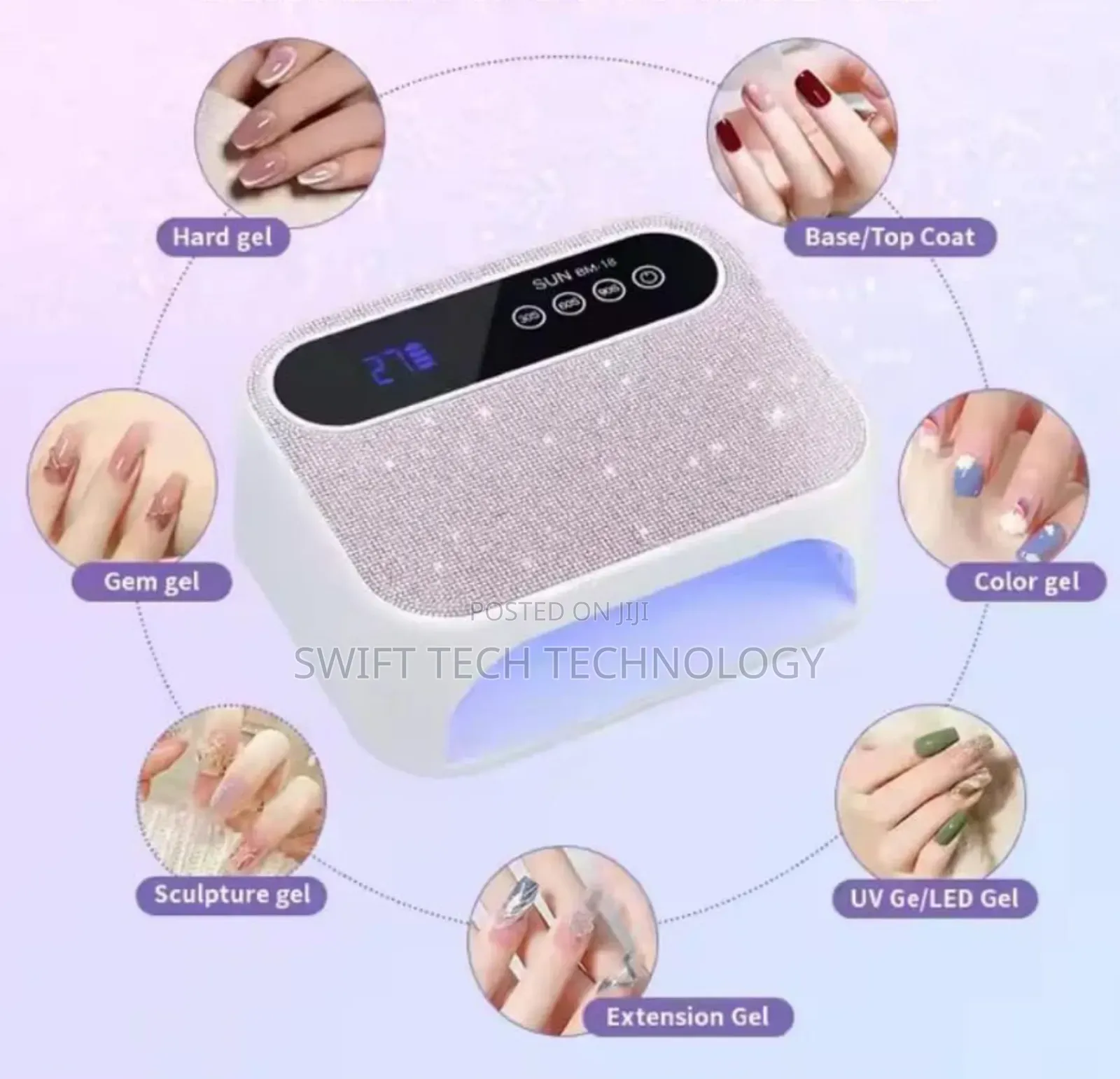 Nail Dryer 2 In1 UV Nail Dryer 288watts