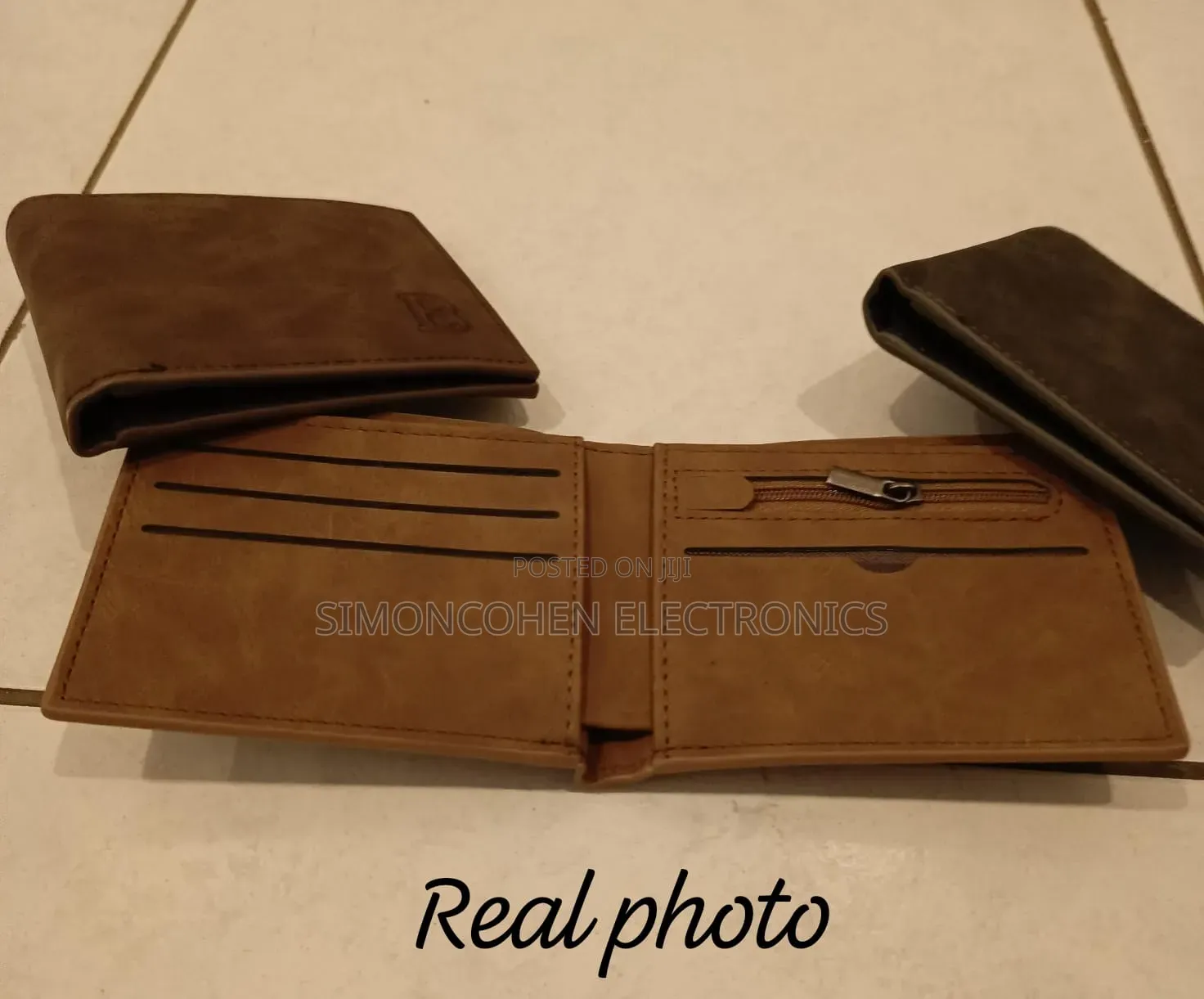 Men's Fashion Soft Slim Leather Wallet