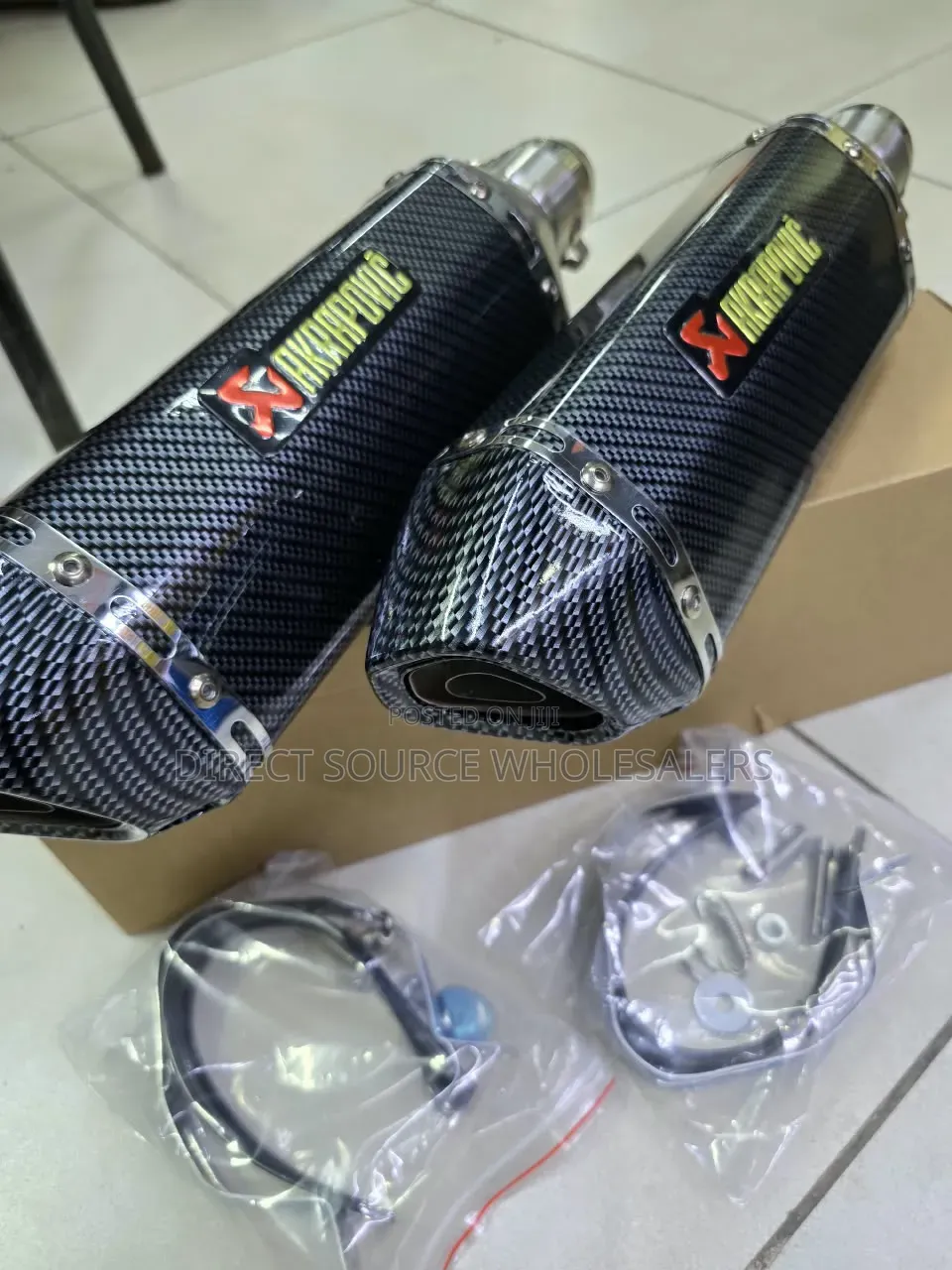 Akrapovic Carbon Fiber Motorcycle Exhaust