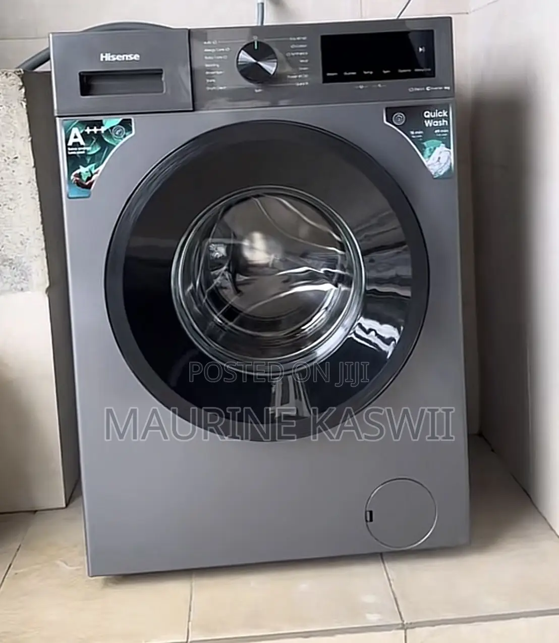 Hisense 6Kg WFVC6010S Front Load Washing Machine With Free Cover
