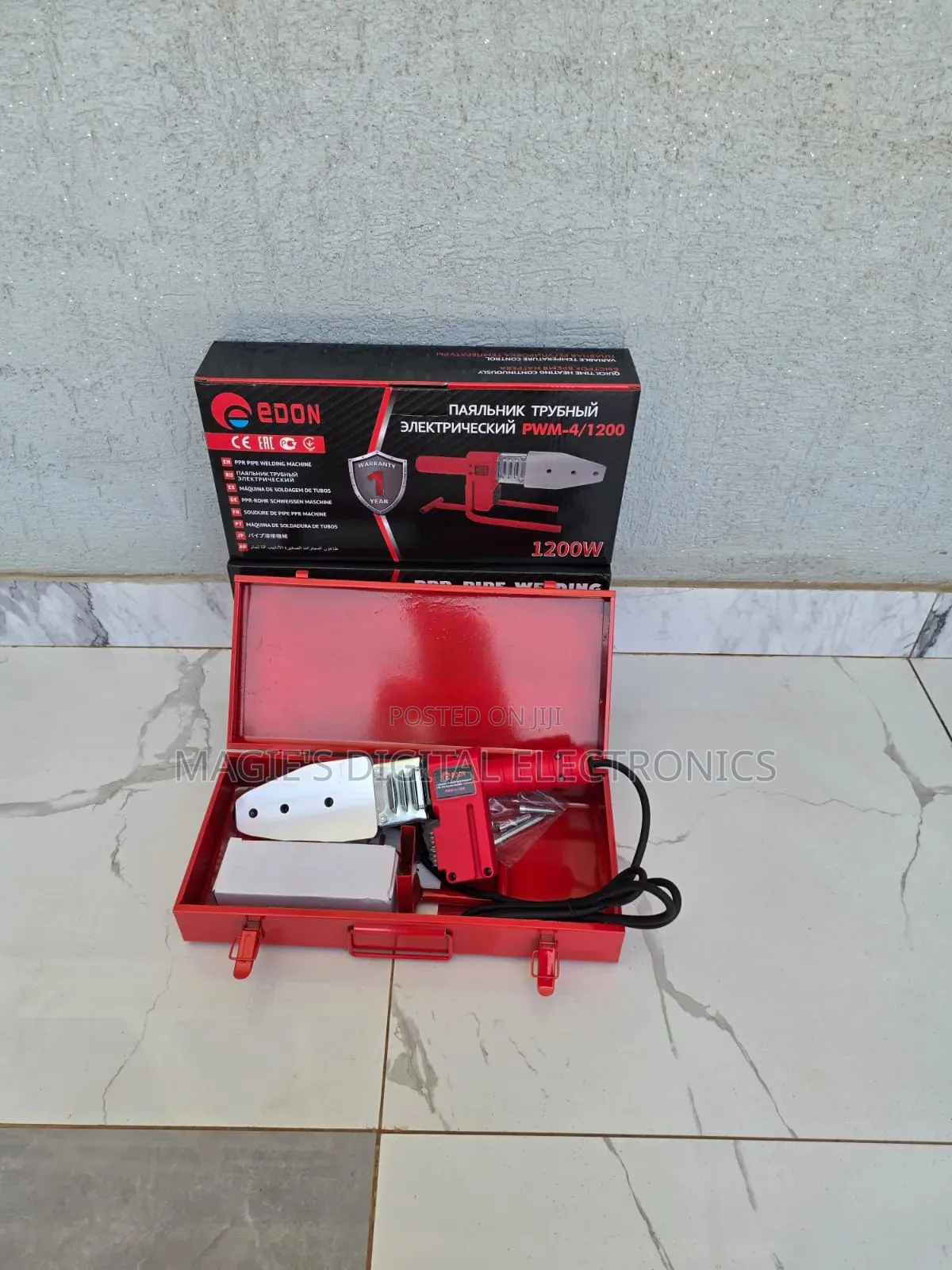 High Performance 1200w Edon Welding PPR Machine