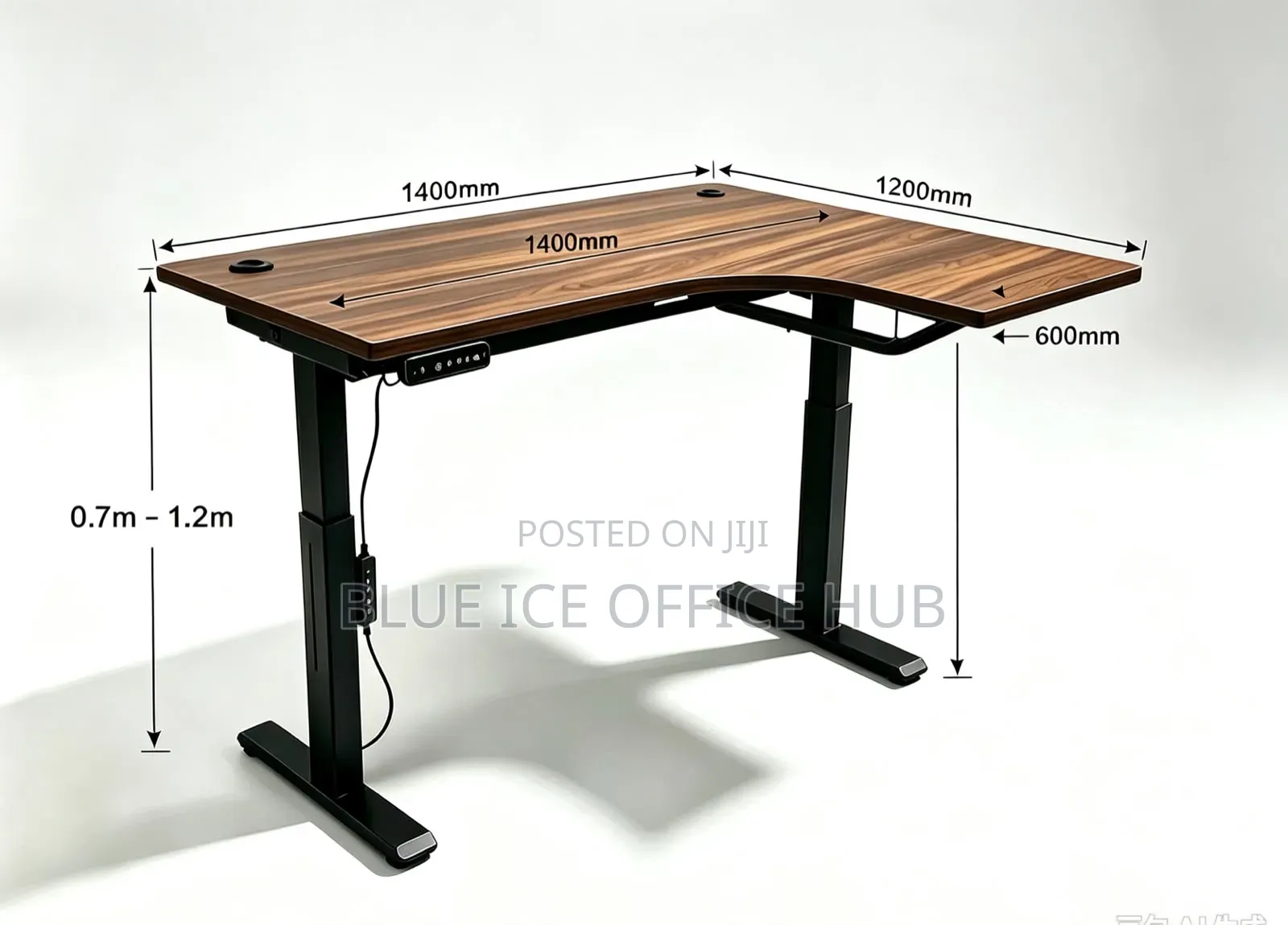 Height Adjustable Ergonomic Computer Workstation Table