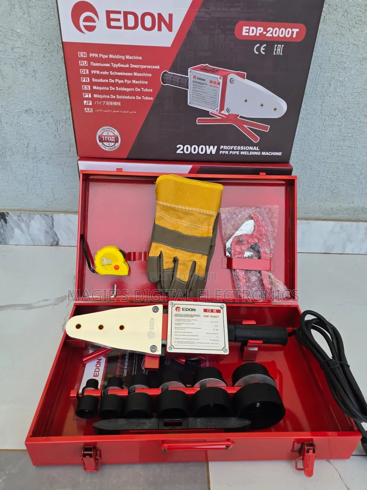 Well Performing 2000w Edon Welding PPR Machine