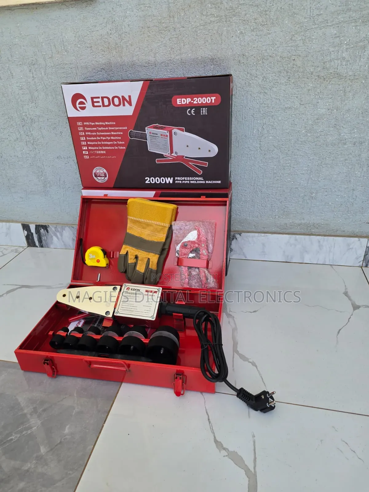 Super Excellent 2000w Edon Welding PPR Machine