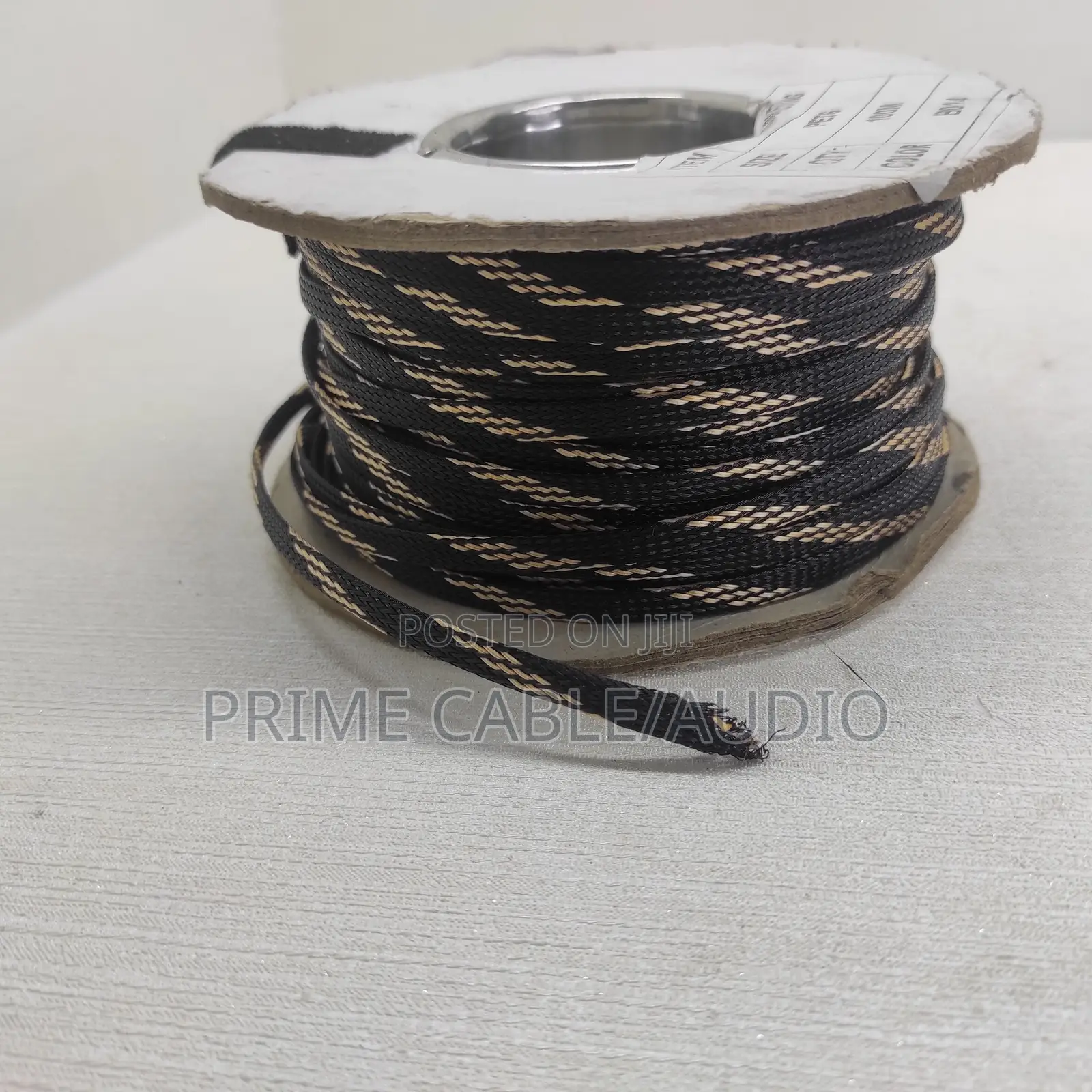 8mm Black Cable Sleeve –( Per Meter)