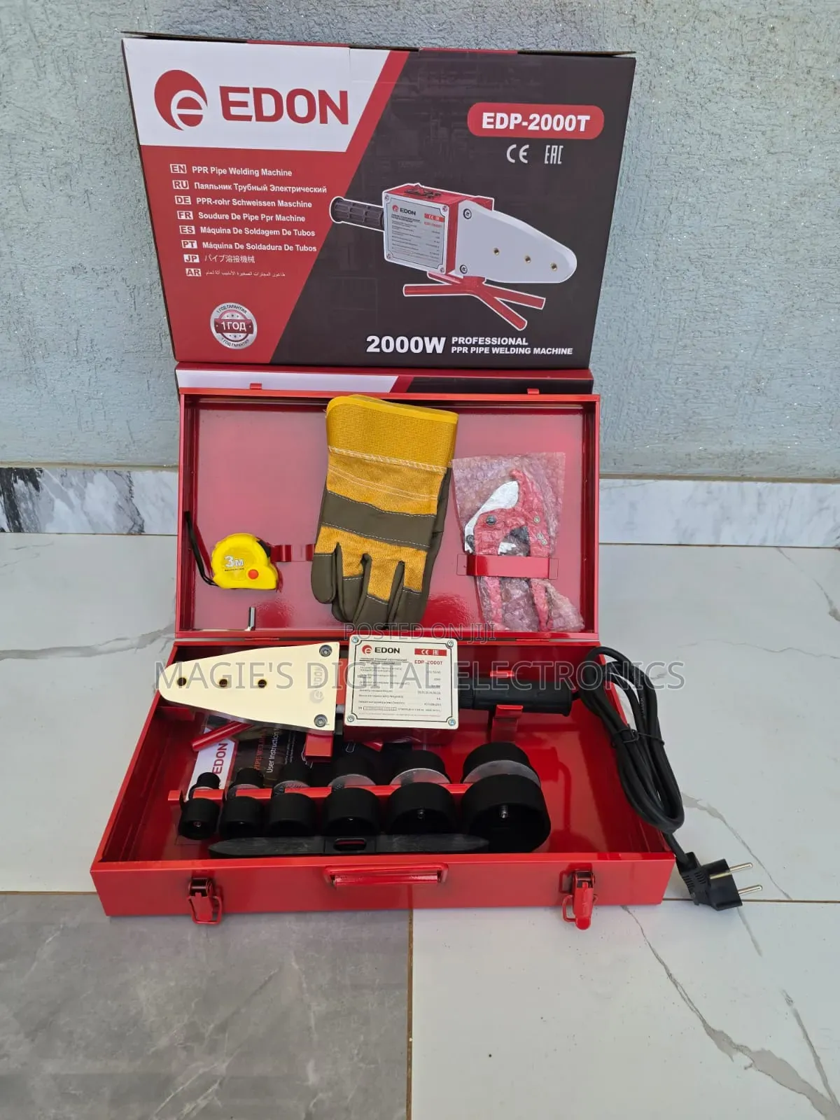 Highly Affordable 2000w Edon Welding PPR Machine