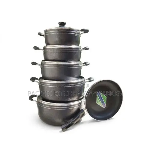 TC 14Pcs Heavy Non-Stick Cooking Pot Sufuria Set