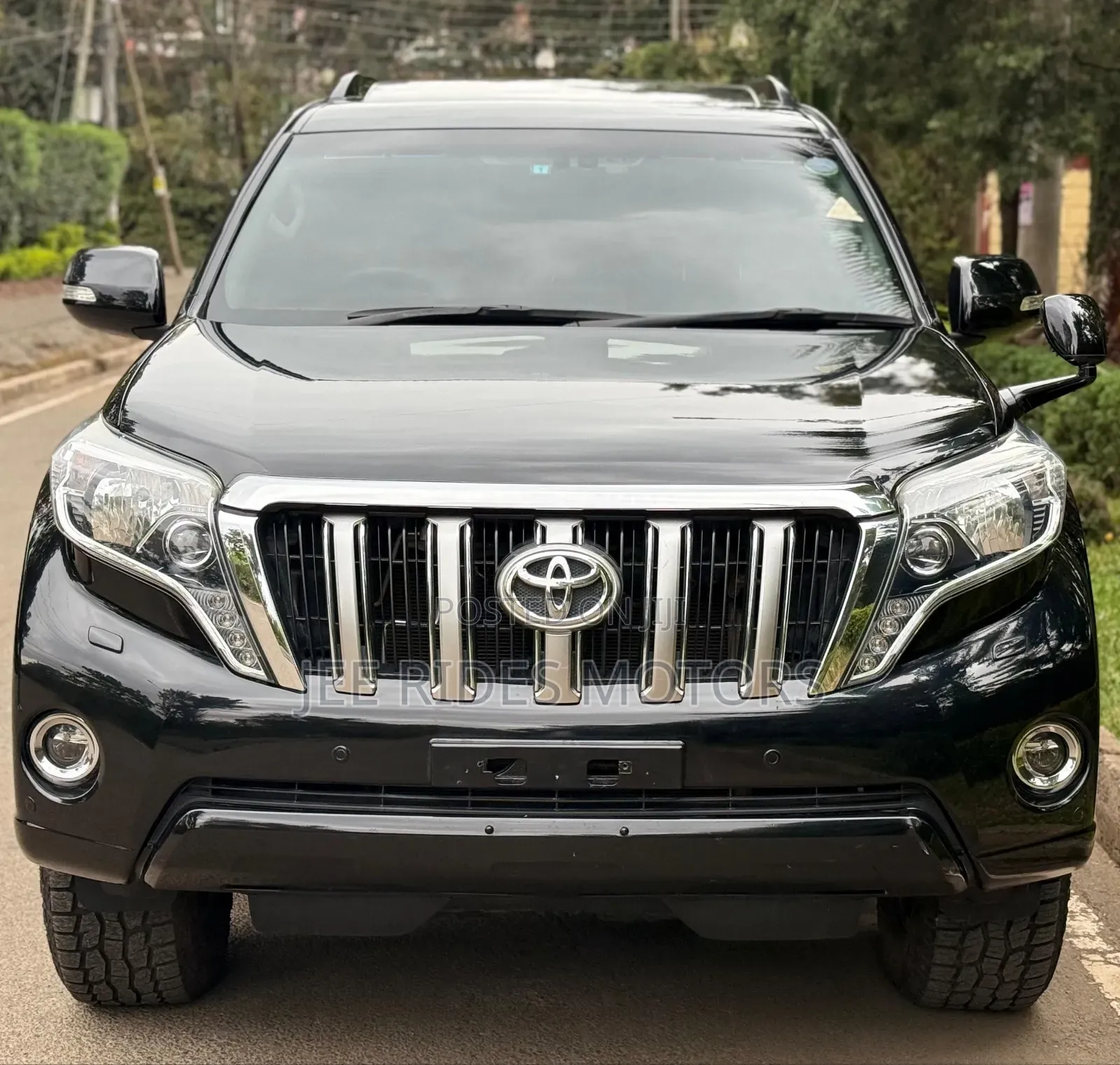 Toyota Land Cruiser Prado 2016 Burgundy