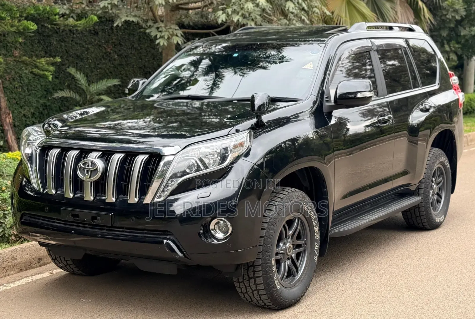 Toyota Land Cruiser Prado 2016 Burgundy