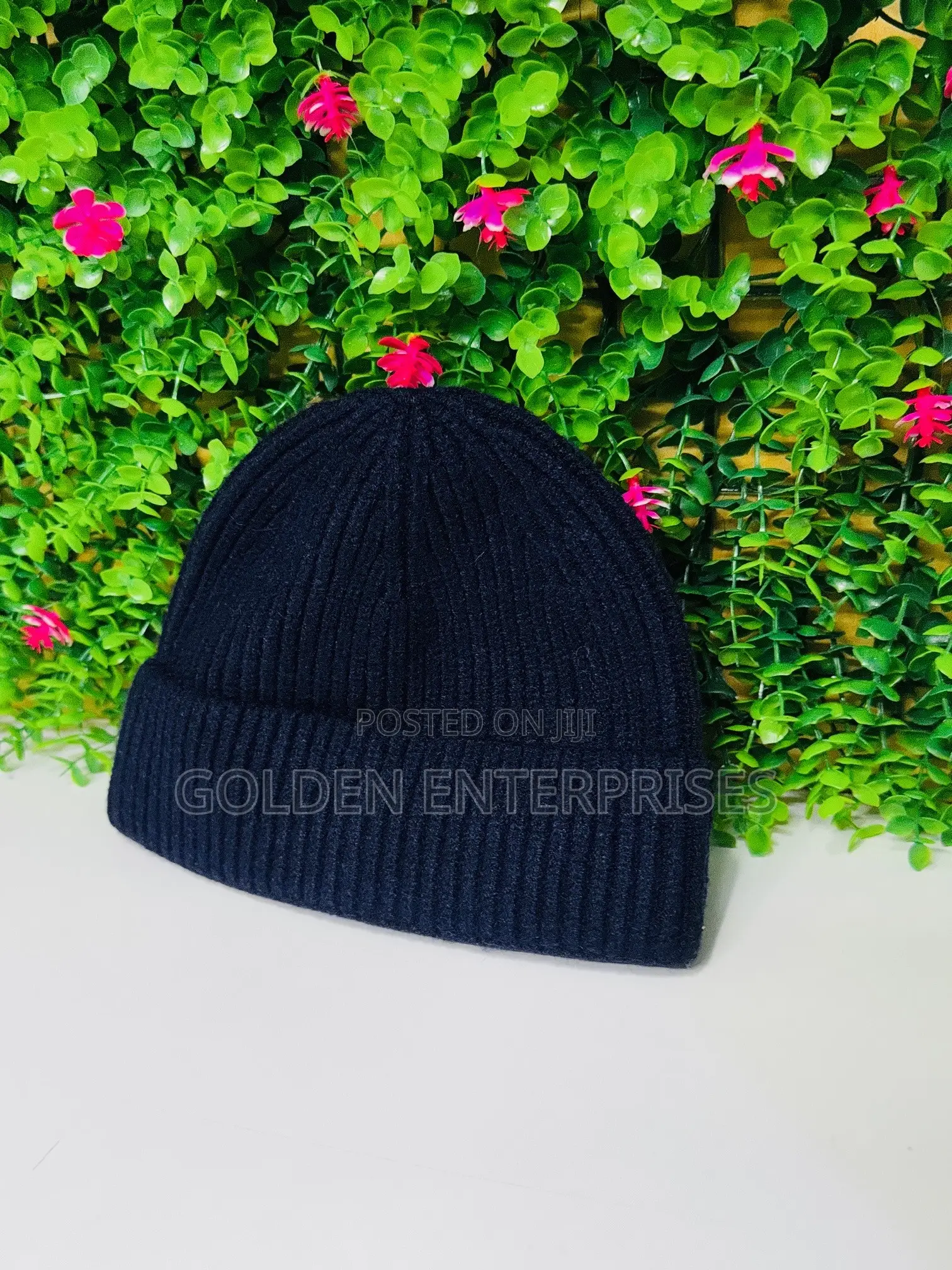 Navy Blue Trendy Urban Knit Beanie Cap – Comfortable All-Day Wear
