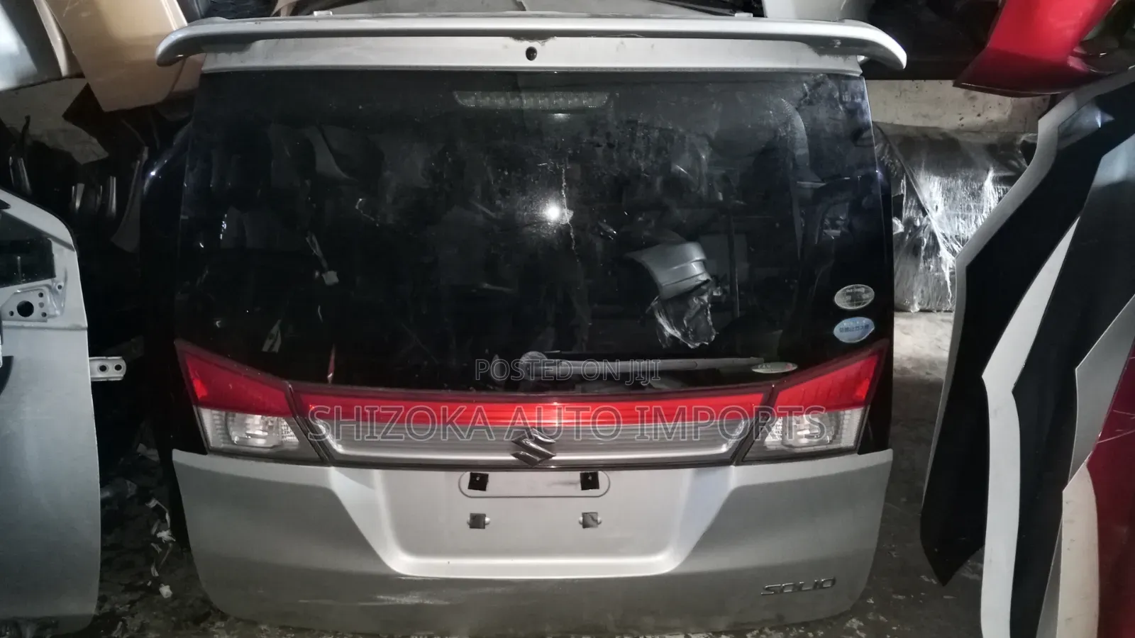 Suzuki Solio (MA15S Model). 2013 Boot/ Tail Gate