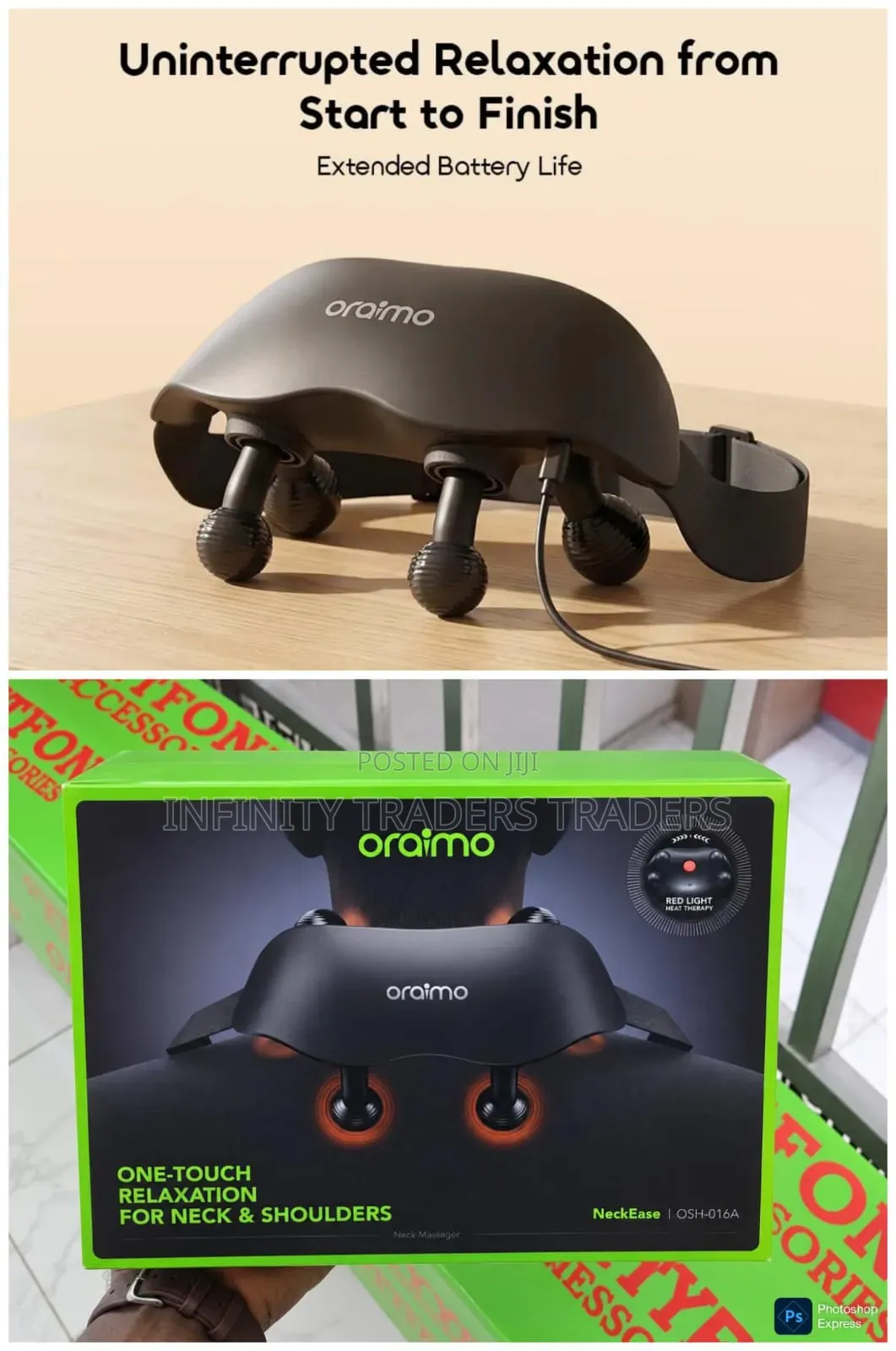 Oraimo Neck Shoulder Massager
