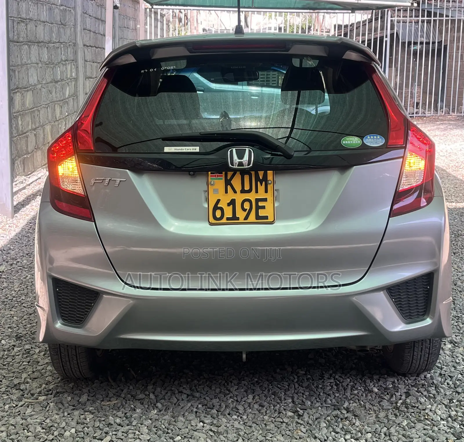 Honda Fit 2016 Silver
