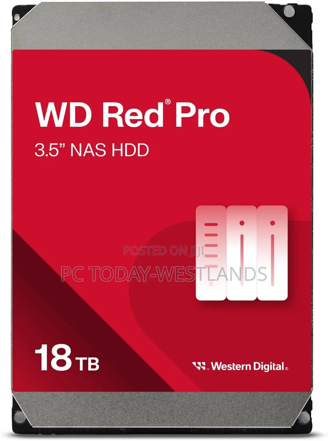 WD 18TB Red Pro NAS Internal Hard Drive 7200 RPM, CMR, 512 MB Cache