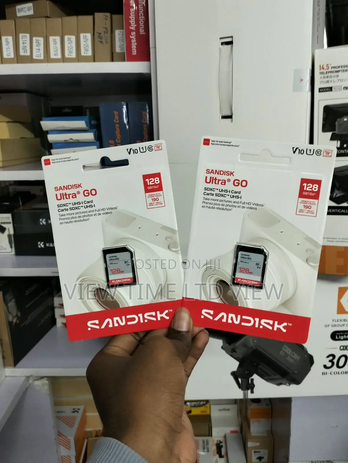 SanDisk Ultra GO 128GB SDXC UHS-I Card – 190mb/S