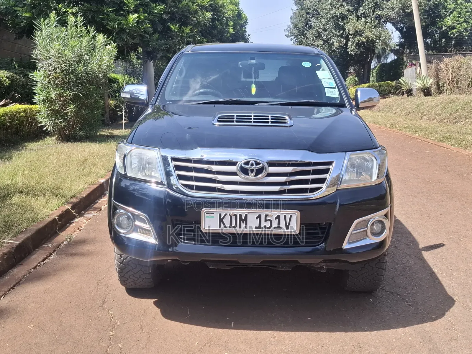Toyota Hilux 3.0 D-4D 4x4 2014 Black