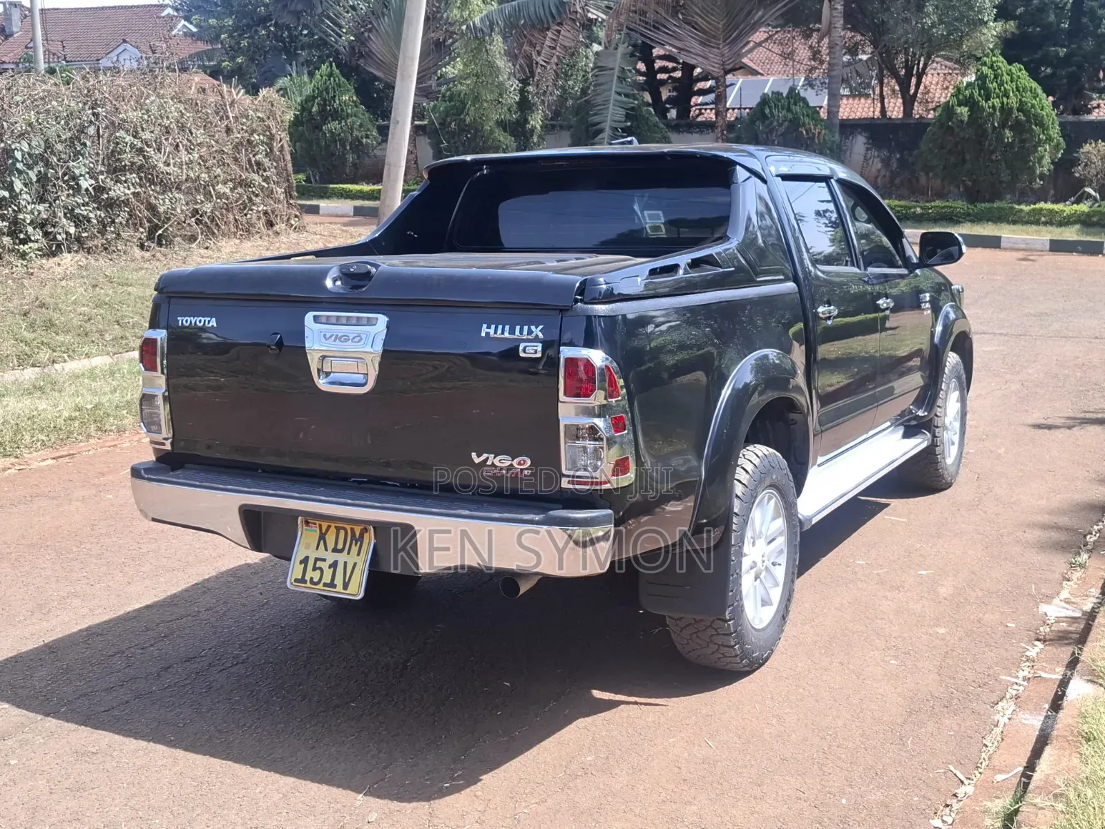 Toyota Hilux 3.0 D-4D 4x4 2014 Black