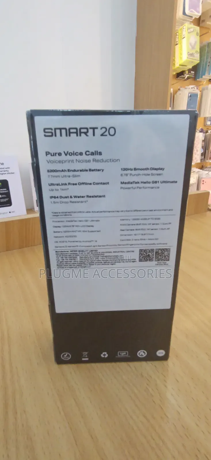 New Infinix Smart 20 128 GB Orange