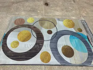 3D Abstract Geometric Carpet