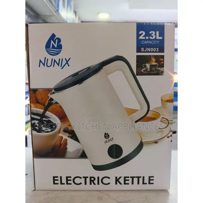 Nunix 2.3ltrs Stainless Steel Electric Kettle ,
