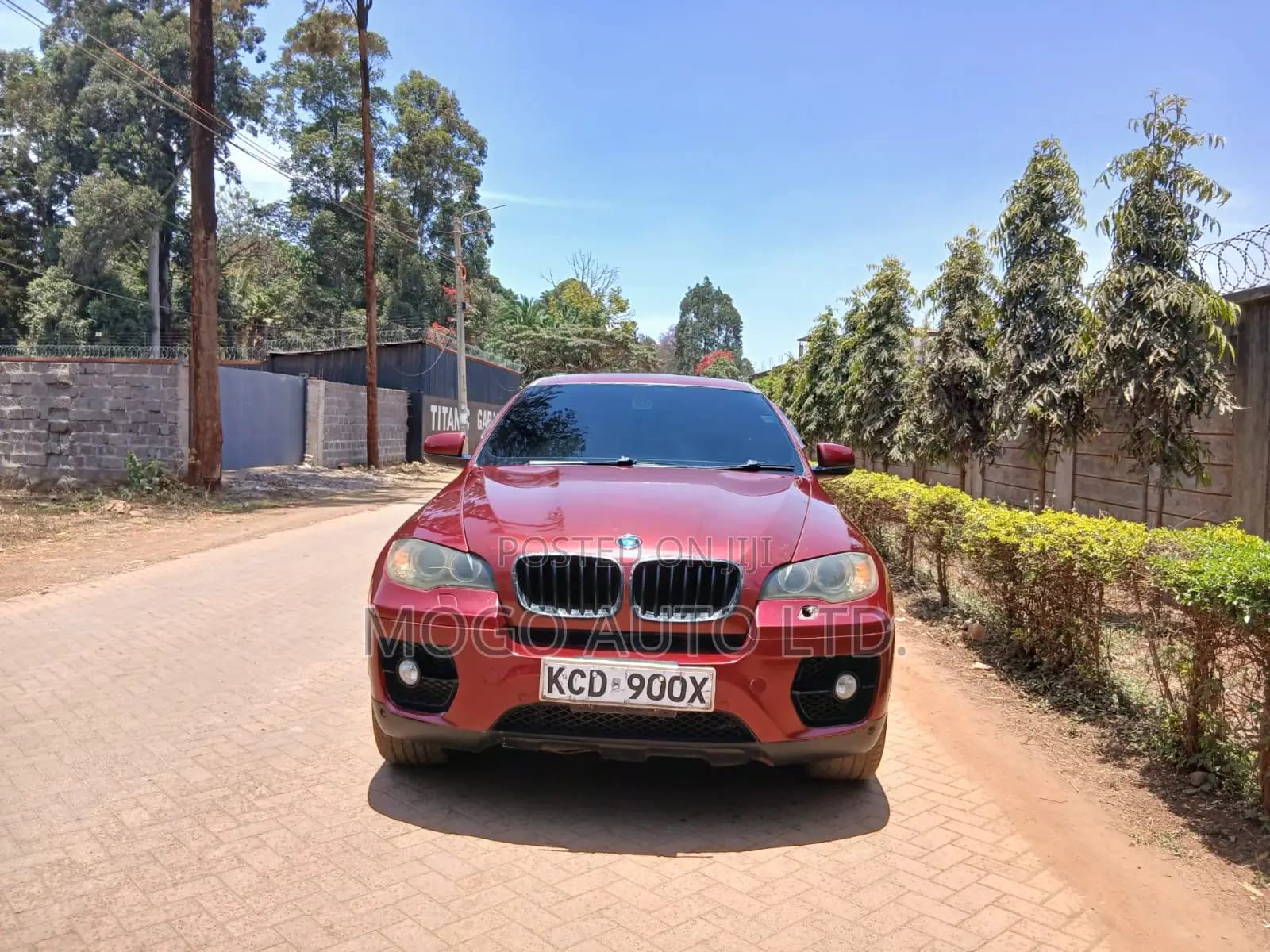 BMW X6 Sports Activity Coupe 2008 Red