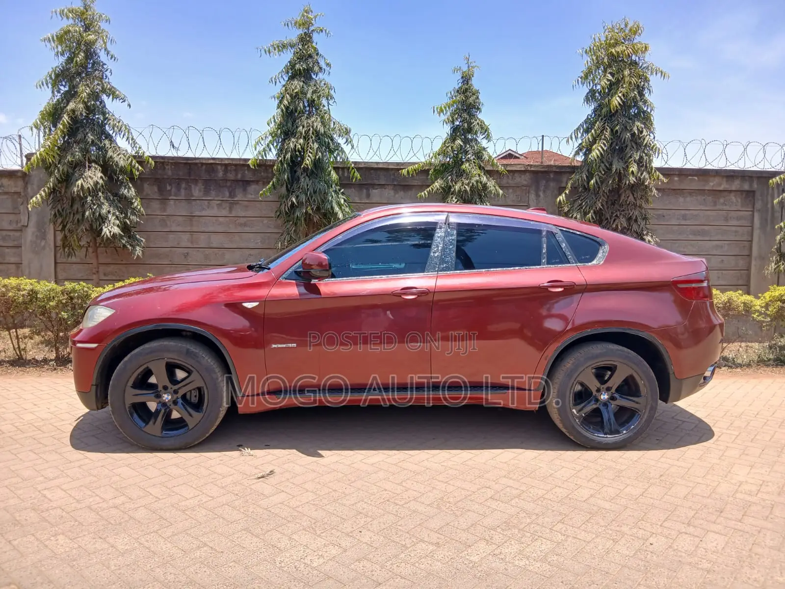 BMW X6 Sports Activity Coupe 2008 Red