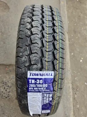 205 /70 R15 TOWNHALL TIRES (Commercial)