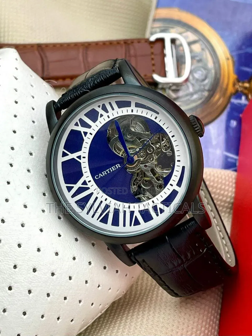 Cartier Automatic Leather Belt