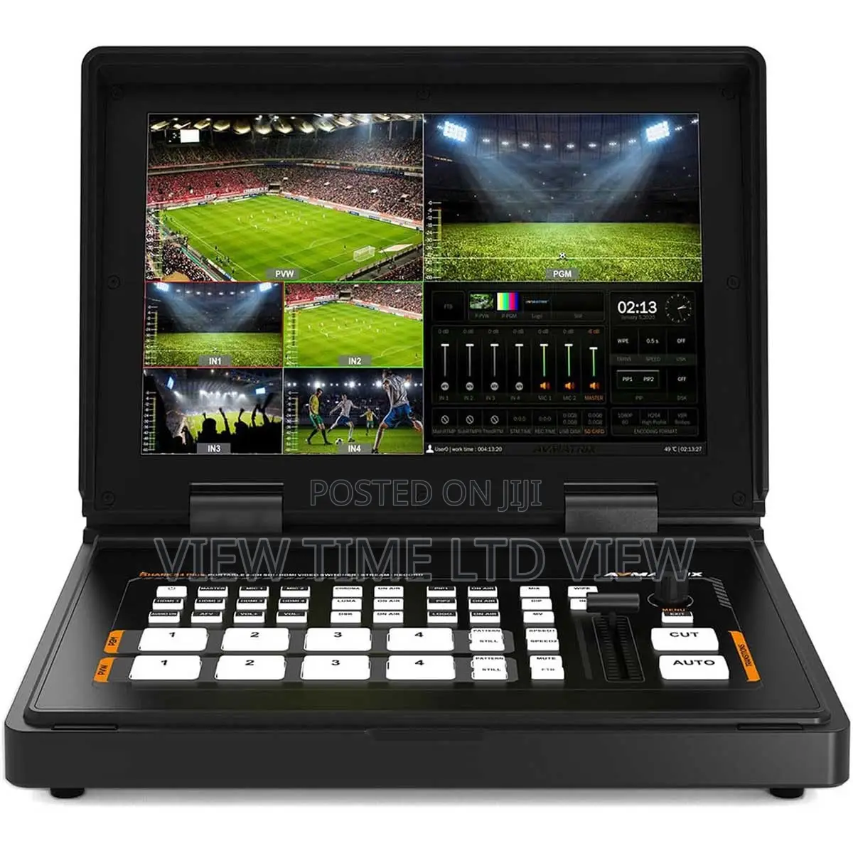 AVMATRIX Shark S4 Plus 4-Channel HDMI/SDI Video Switcher