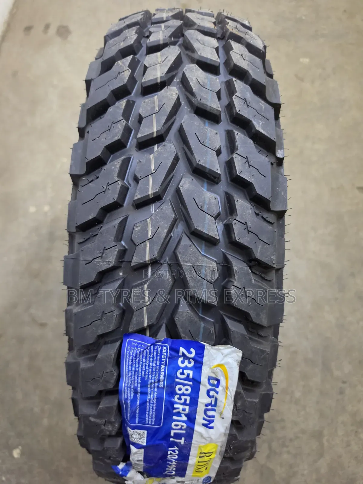 235 /85 R16 Lt Durun Tires (Mud Terrain) Commercial.