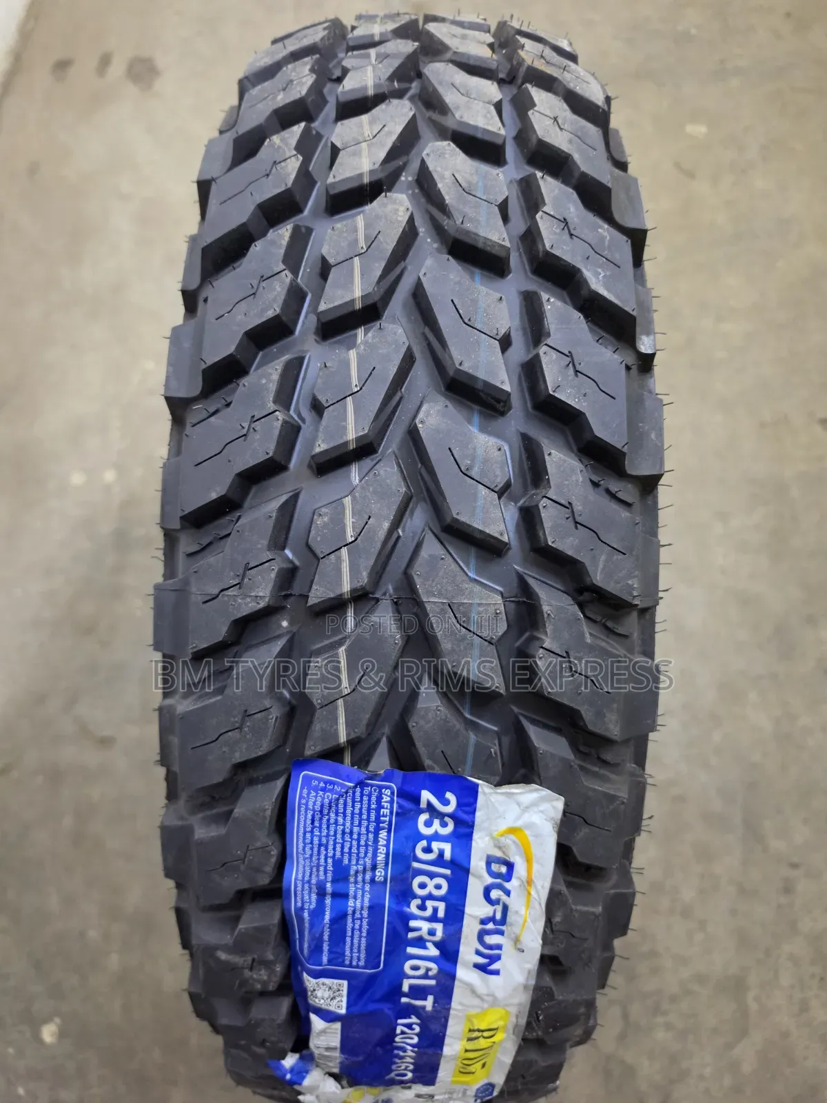 235 /85 R16 Lt Durun Tires (Mud Terrain) Commercial.