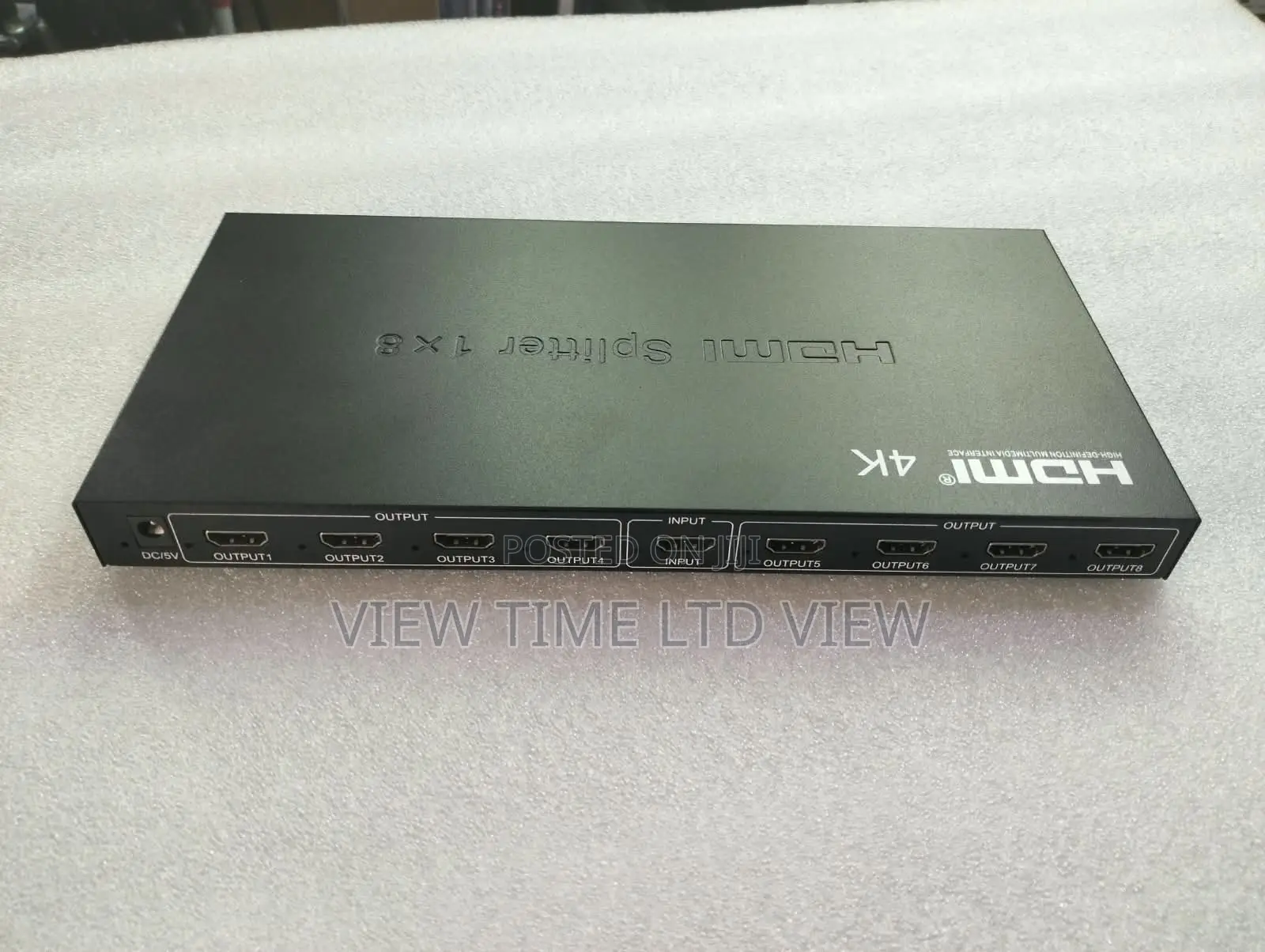 4K 1×8 HDMI Splitter – 1 Input to 8 Outputs
