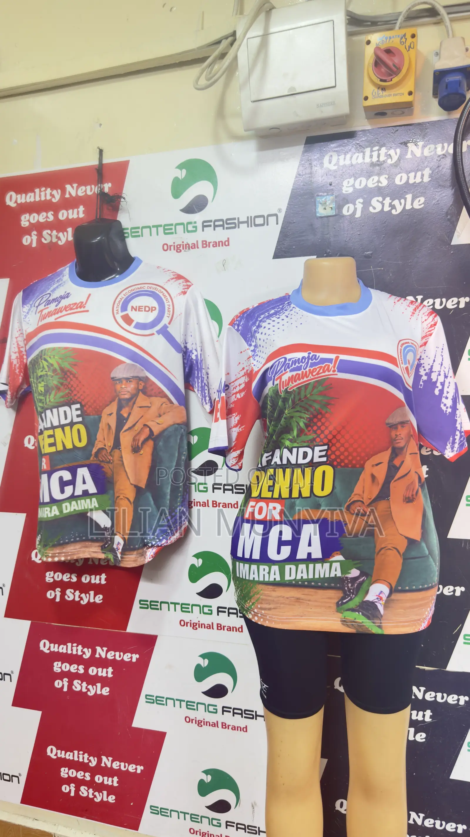 Dryfit Round Neck Tshirt for Compaigns With Full Body Sublimation