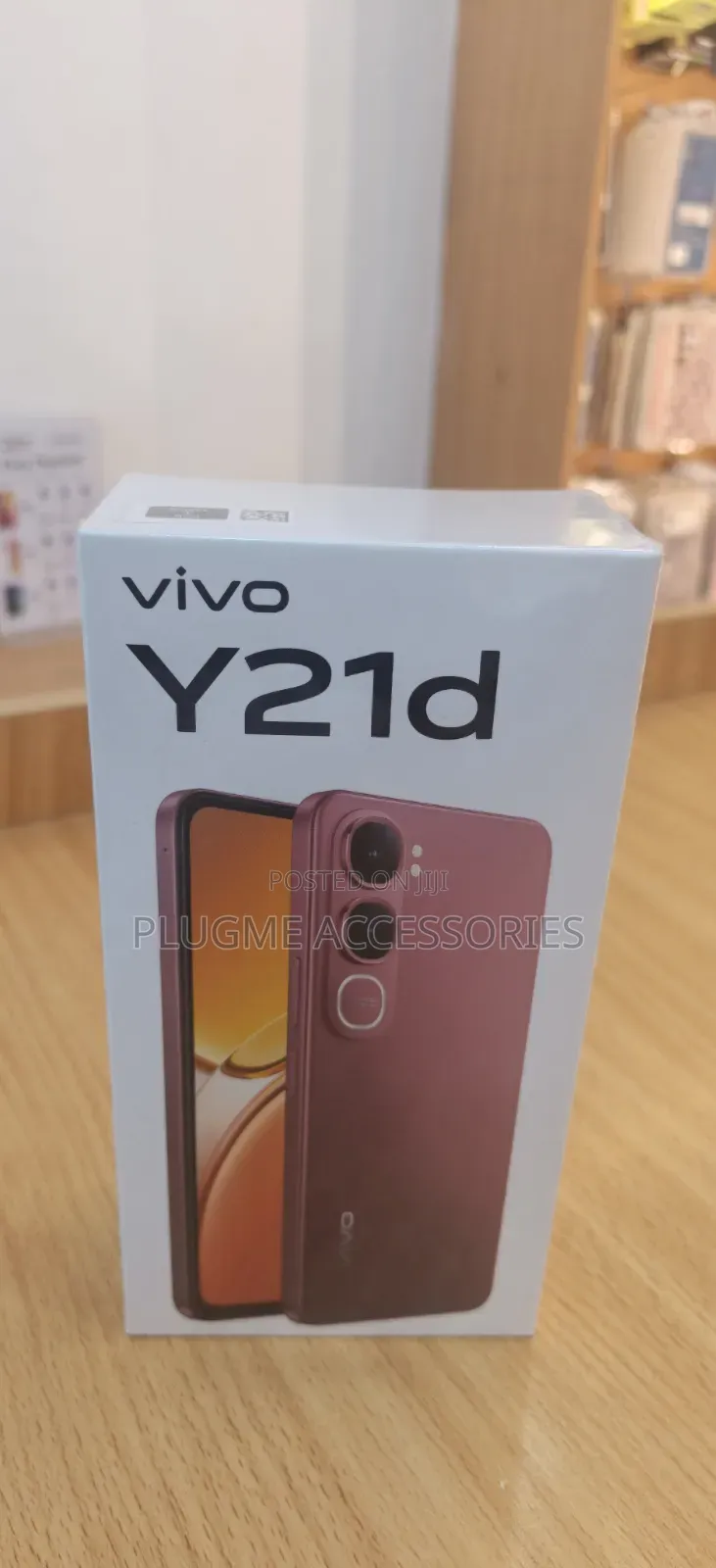New Vivo Y21d 128 GB White