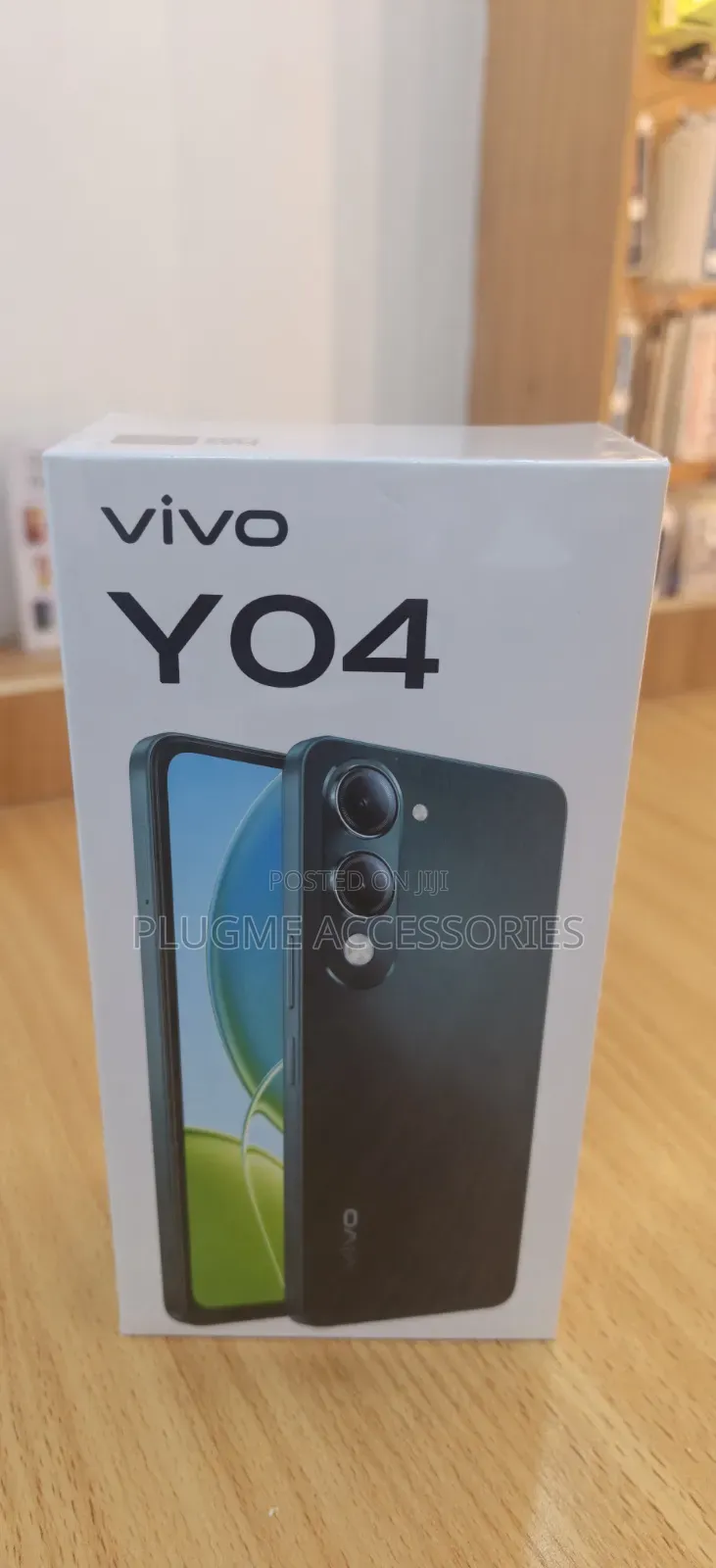 New Vivo Y04 64 GB Silver