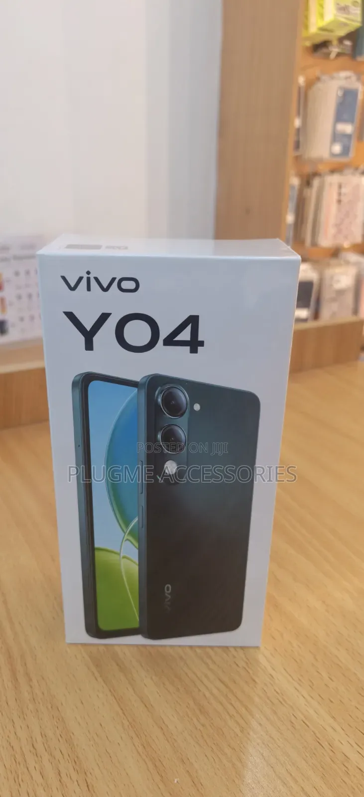 New Vivo Y04 64 GB Silver