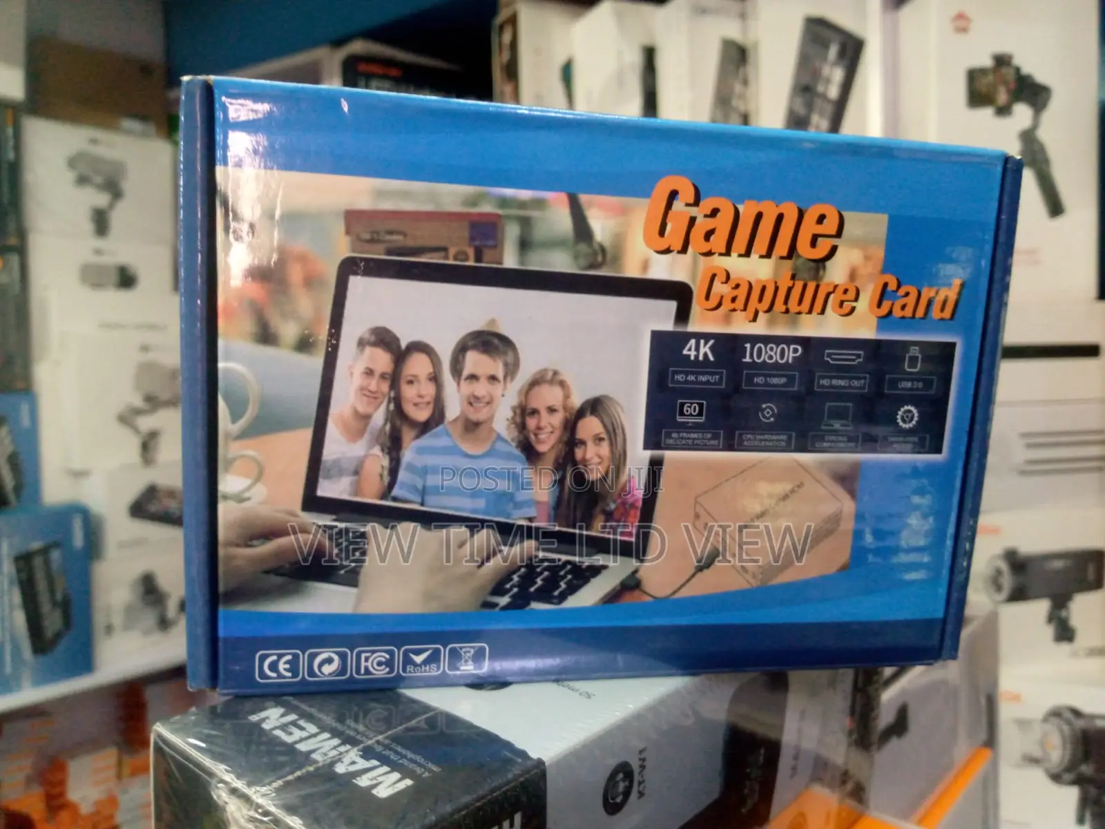 USB 3.0 HDMI 2×1 Video Capture Card With 4K60 Loop-Out