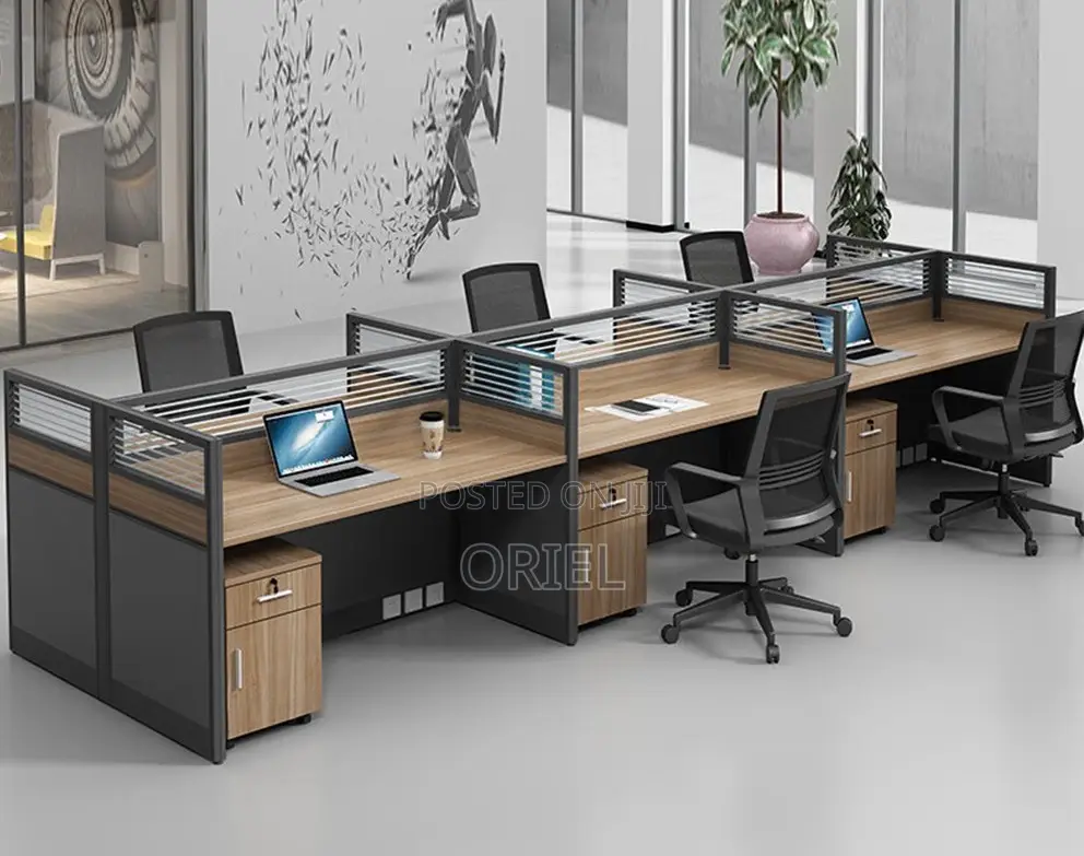 6-User Shared Office Desk Workstation
