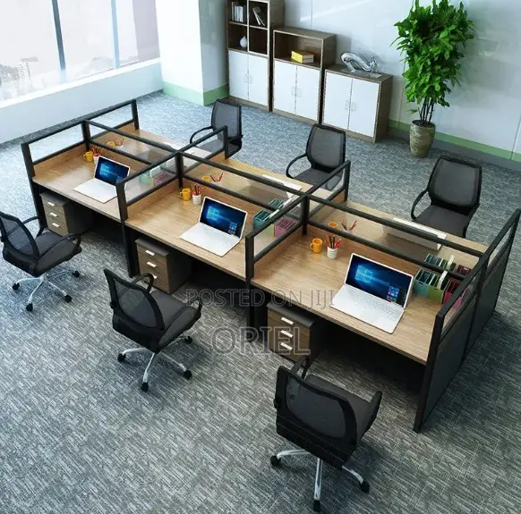 6-User Shared Office Desk Workstation
