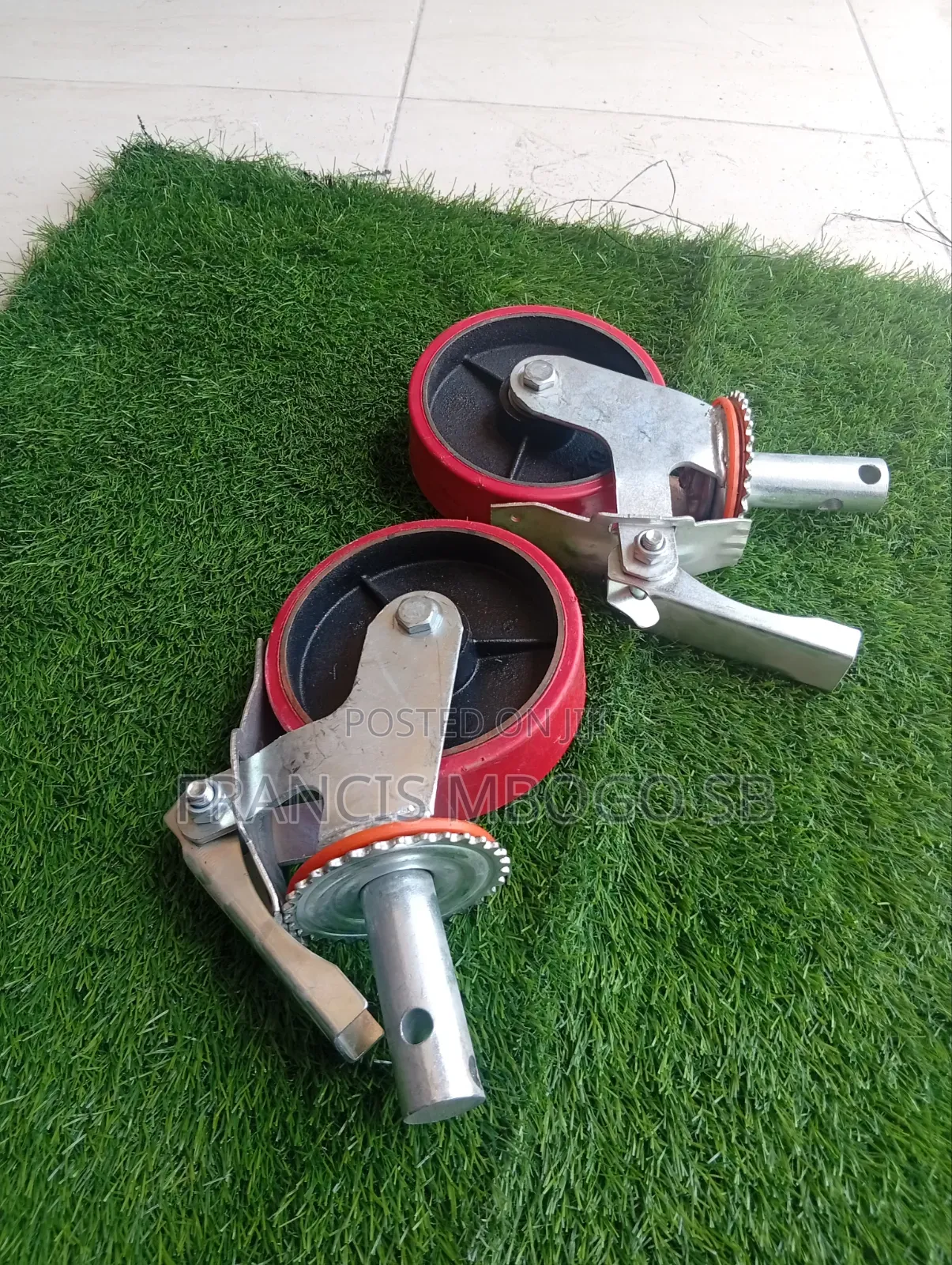 Heavy Duty Scaffolding Caster Wheels 6" Lockable
