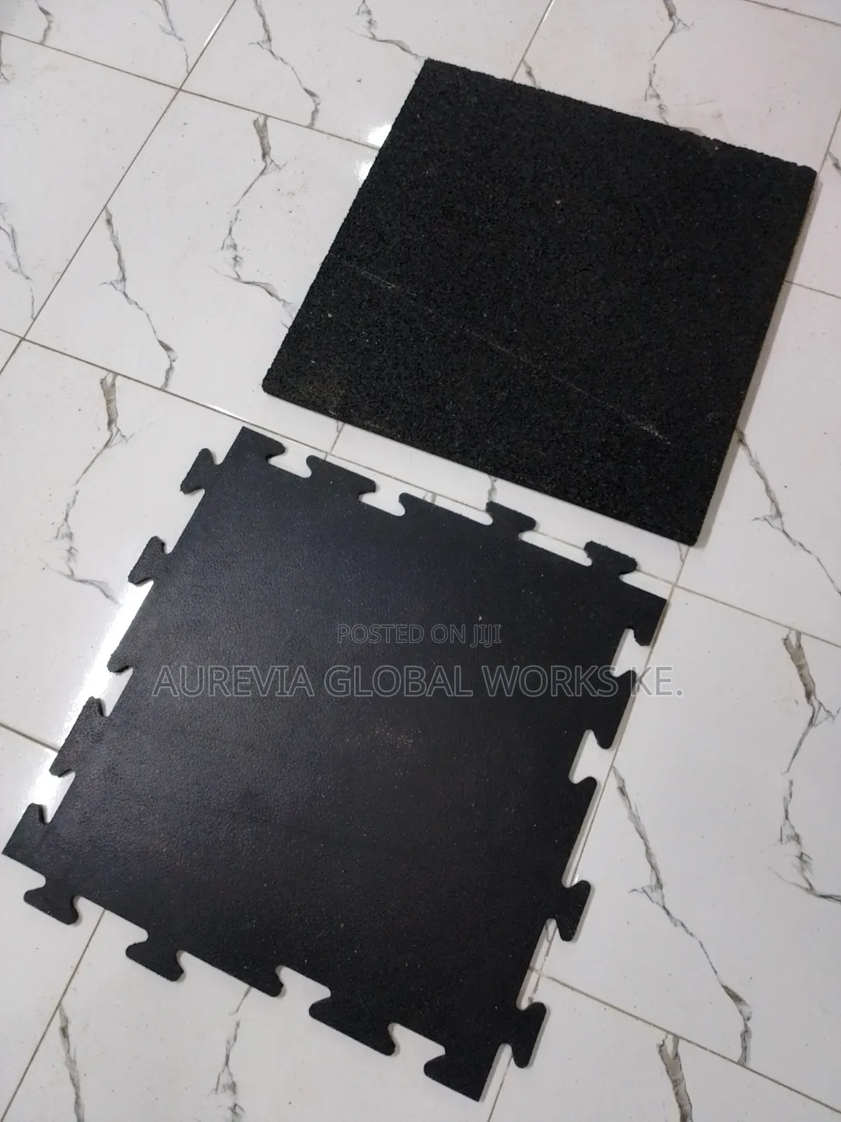 Premium Interlocking Gym Rubber Mats | Heavy‐Duty Flooring