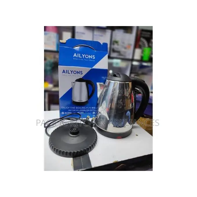AILYONS 2.0L Electric Stainless Steel Kettle Water Heater