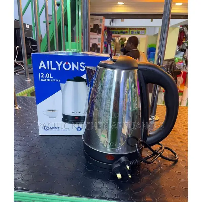 AILYONS 2.0L Electric Stainless Steel Kettle Water Heater