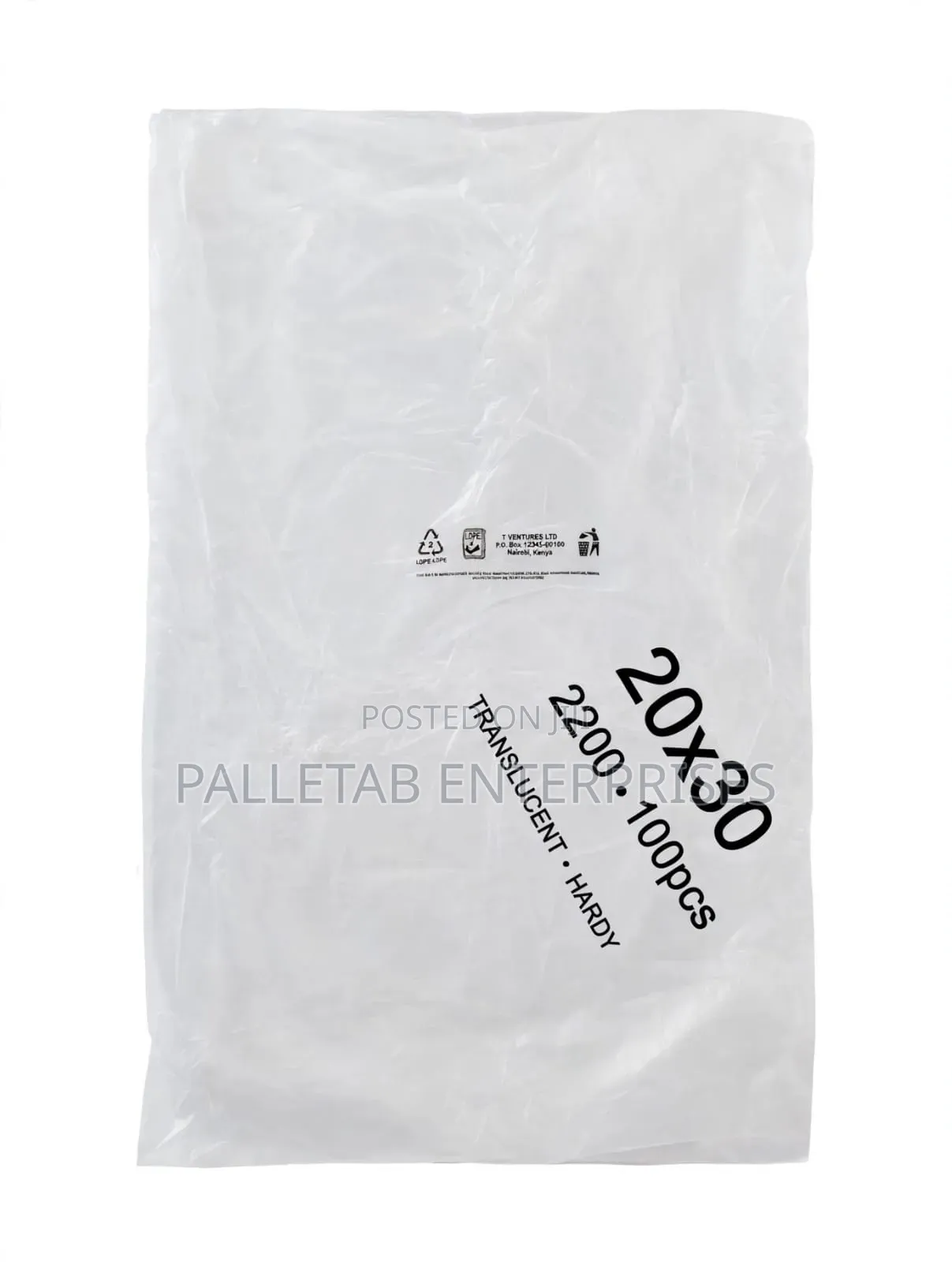 Clear Polythene Bags
