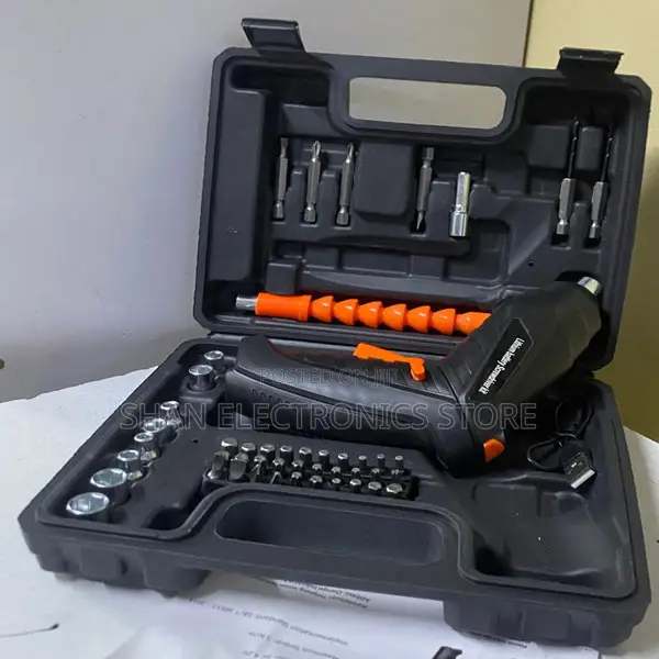 Electric Screwdriver,Multi-Function Set, Rechargeable Cordless Drill