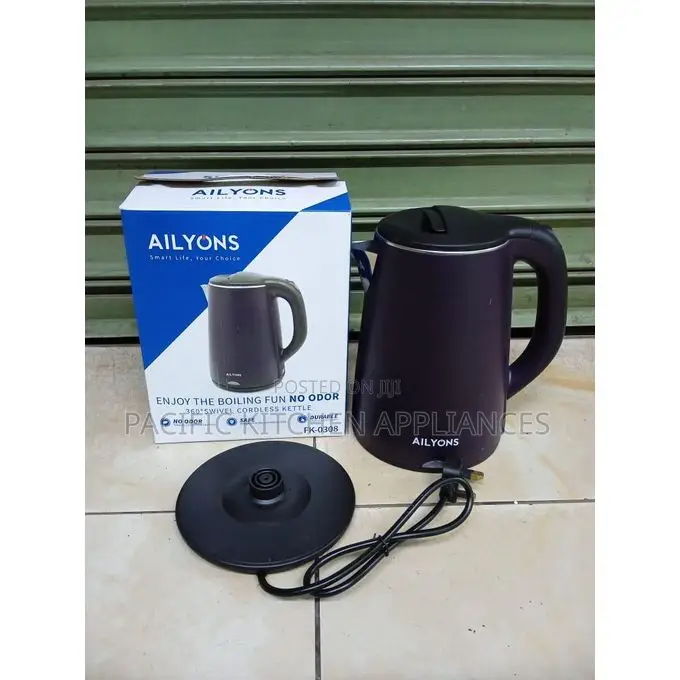 AILYONS FK-0308 Stainless Steel 2.2L Electric Kettle