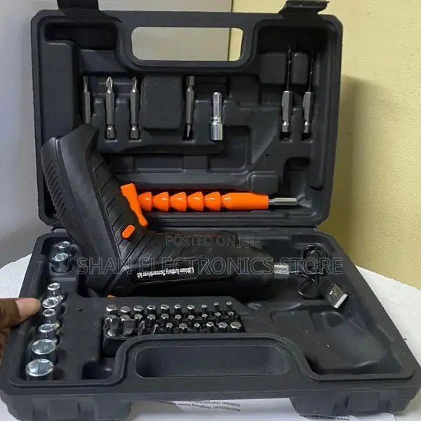 Multifunctional 48 PCS Precision Cordless Drill Rechargeable Power
