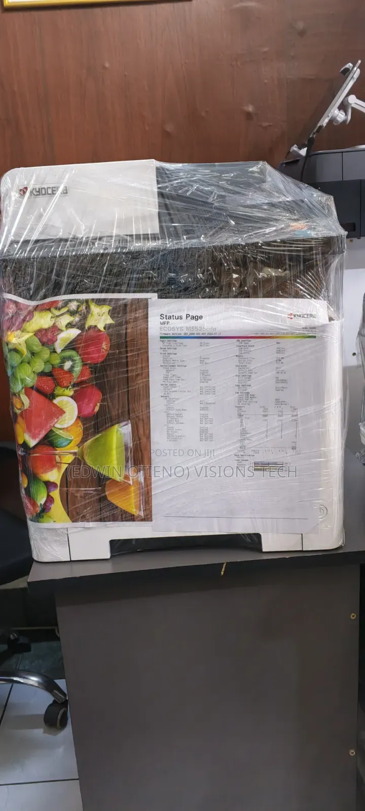A4 Colour Multifunctional —Print • Copy • Scan - Kyocera Ecosys M5526