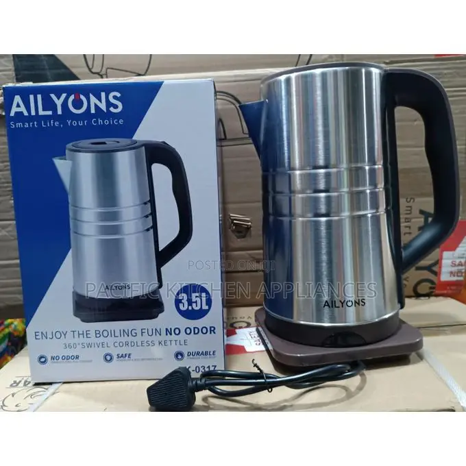 AILYONS FK-0317 Stainless Steel 3.5L Electric Kettle